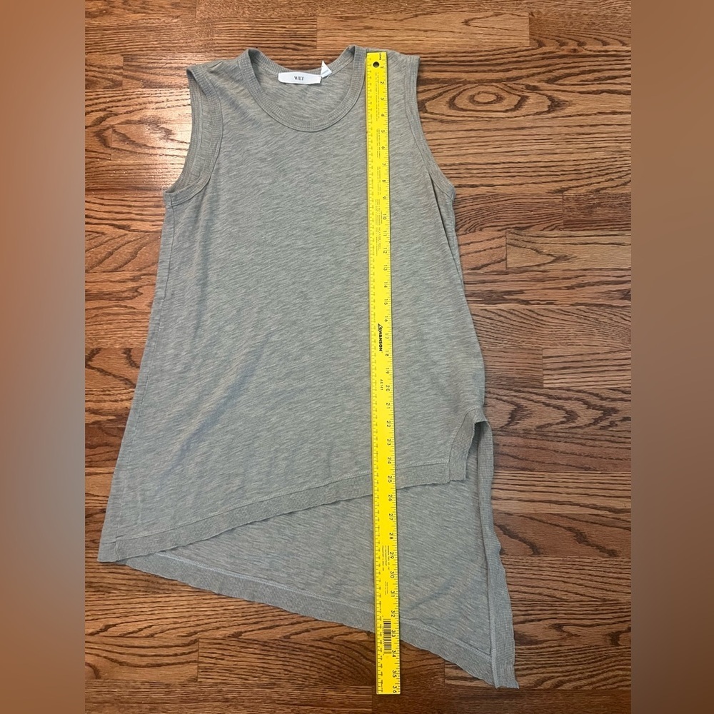 Wilt Easy Shell Slanted Cotton Tank – Asphalt Size Small - Picture 5 of 5